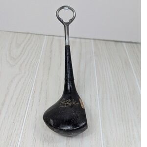 Spalding #1 Bottle Opener Vintage Golf Club Wood Driver Novelty Barware READ